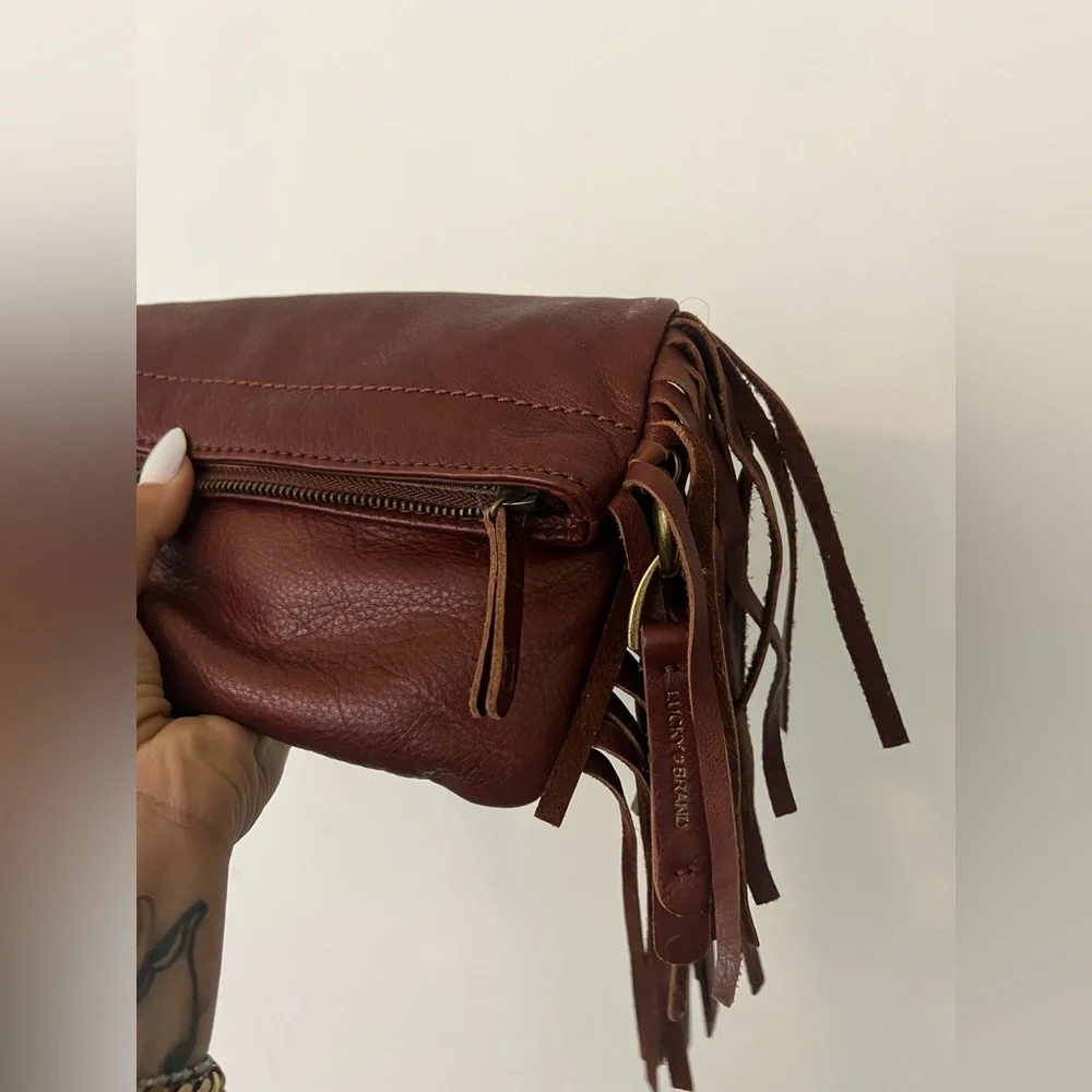 luck brand convertible crossbody to clutch - Picture 5 of 8